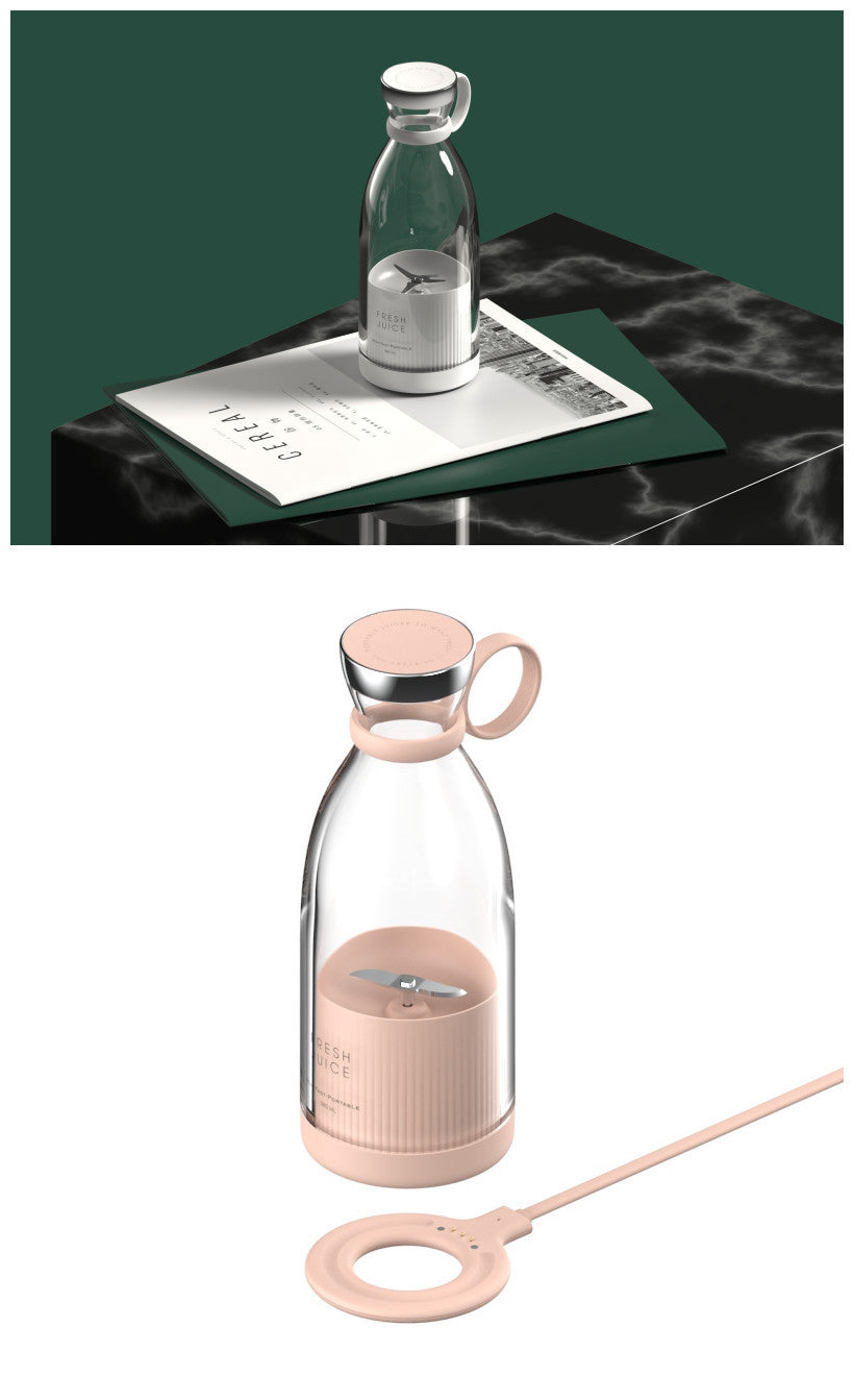 Smart Juice Blender 350ML | Portable USB Rechargeable Smoothie Maker Cup