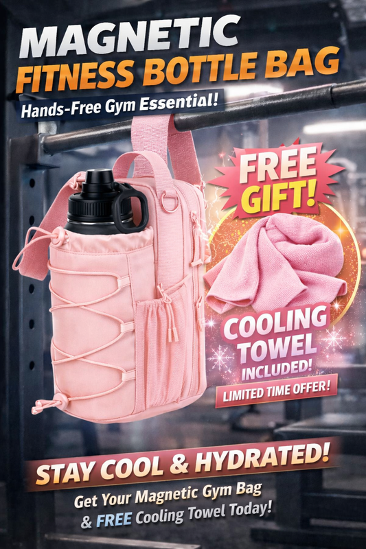 Magnetic Gym Bag + Free Towel