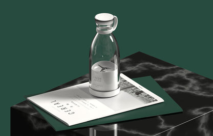 Smart Juice Blender 350ML | Portable USB Rechargeable Smoothie Maker Cup