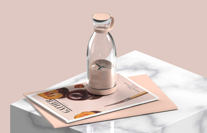 Smart Juice Blender 350ML | Portable USB Rechargeable Smoothie Maker Cup