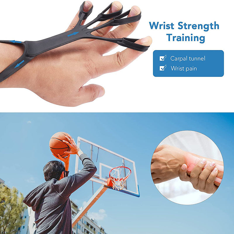 Silicone Finger Grip & Hand Strengthener – Arthritis Relief & Rehabilitation Trainer