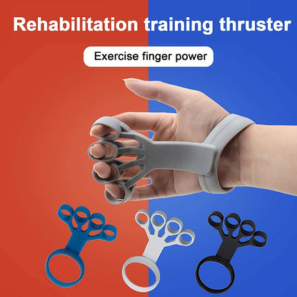 Silicone Finger Grip & Hand Strengthener – Arthritis Relief & Rehabilitation Trainer