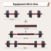 4-in-1 Adjustable Dumbbell Set