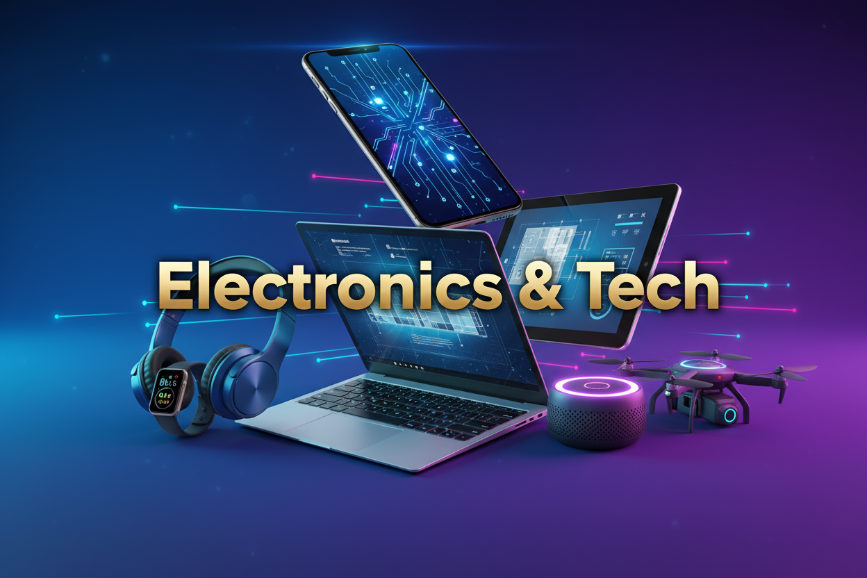 Electronics & Tech Mobile Banner