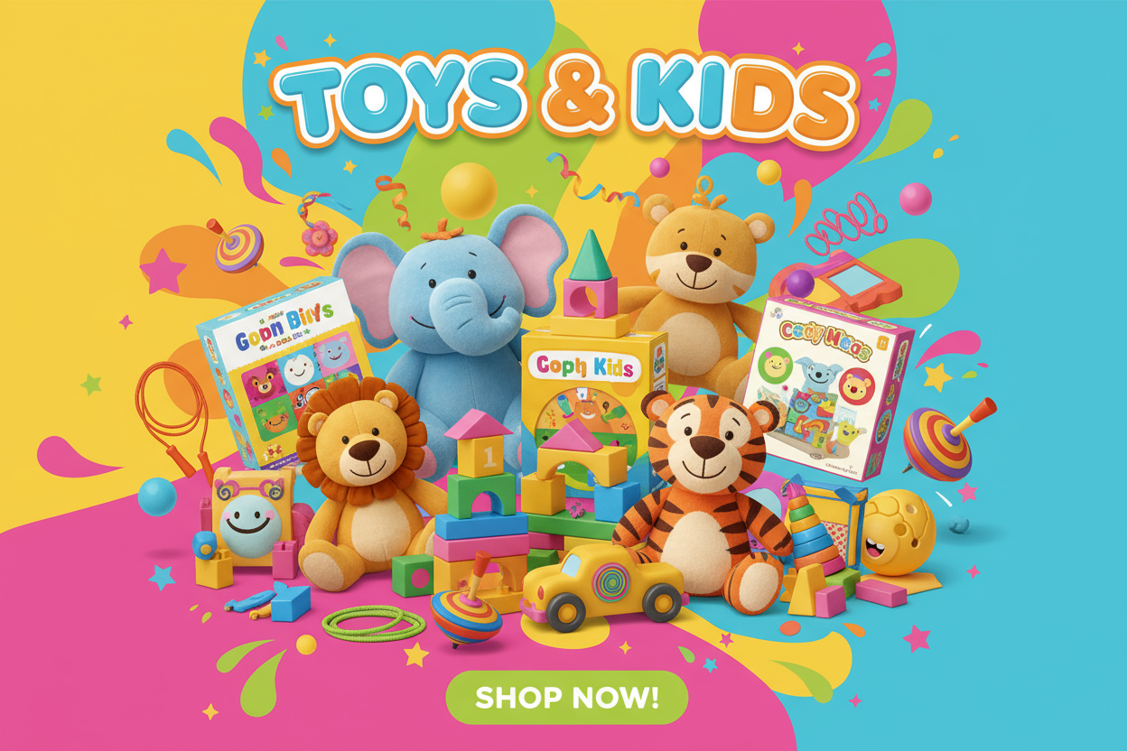 Toys & Kids Mobile Banner